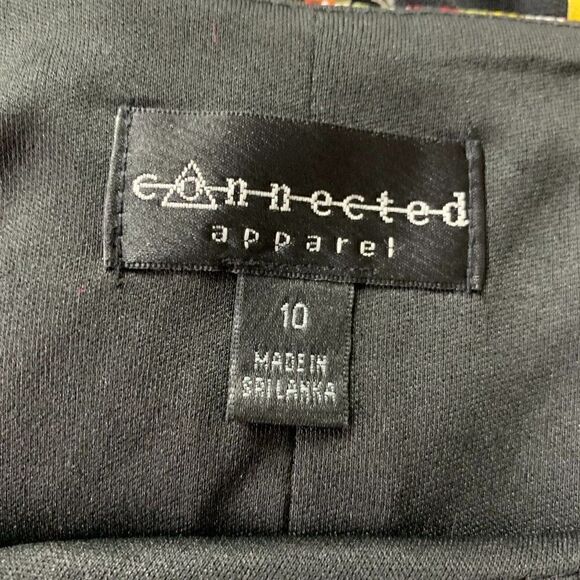 Black & Red Floral Bell Sleeve Dress Very Soft & Stretchy - Picture 3 of 4